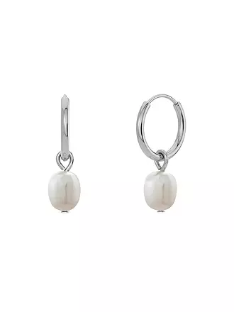 EDBLAD | Ohrringe PERLA HOOPS Steel | 